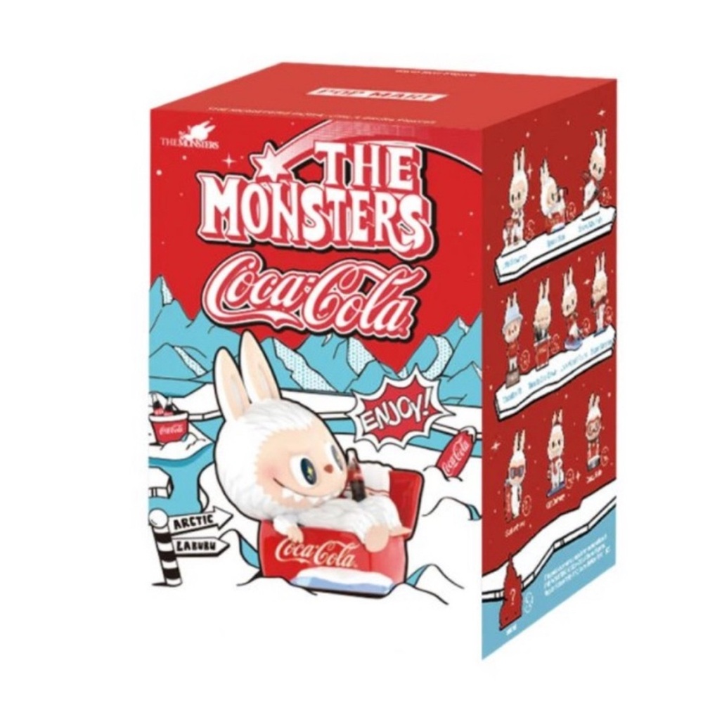 Authentic Coca-Cola Character Collection with Red and White Accents